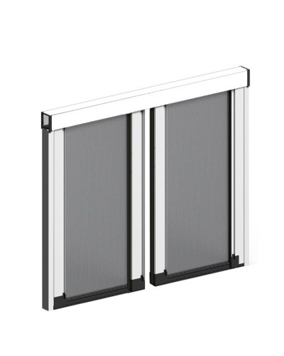 SIDE MOSQUITO SCREENS MAXI 2 DOORS WITHOUT BARRIER