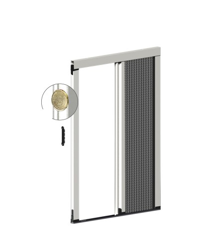 PLEATED LATERAL MOSQUITO SCREENS 1 DOOR THICKNESS