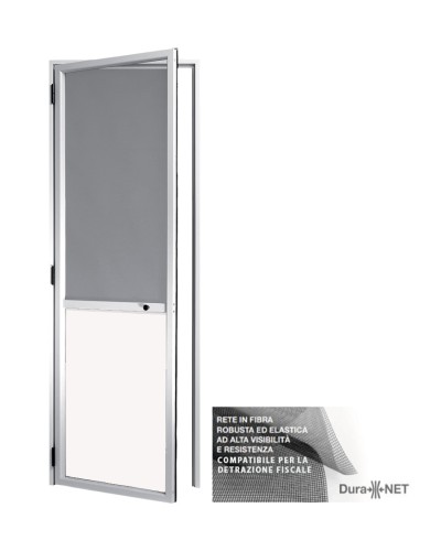 1 DOOR HINGED MOSQUITO NETS WITH LOWER PANEL