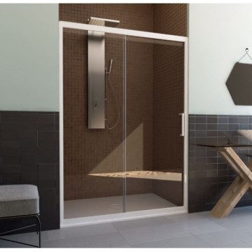 Box doccia personalizzato a soffietto, scorrevole o in vetro.